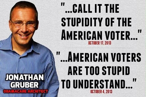 You were too stupid to not keep you mouth shut, Gruber